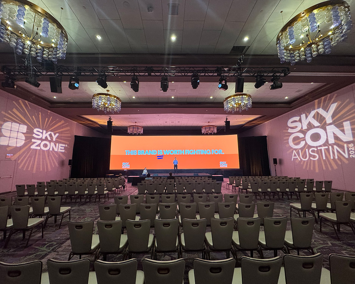 Conference Event LED wall, AV Consulting